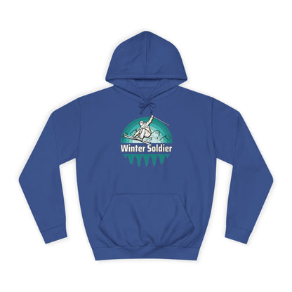 Unisex College Hoodie for Winter Sports Enthusiasts, Cozy Winter Apparel
