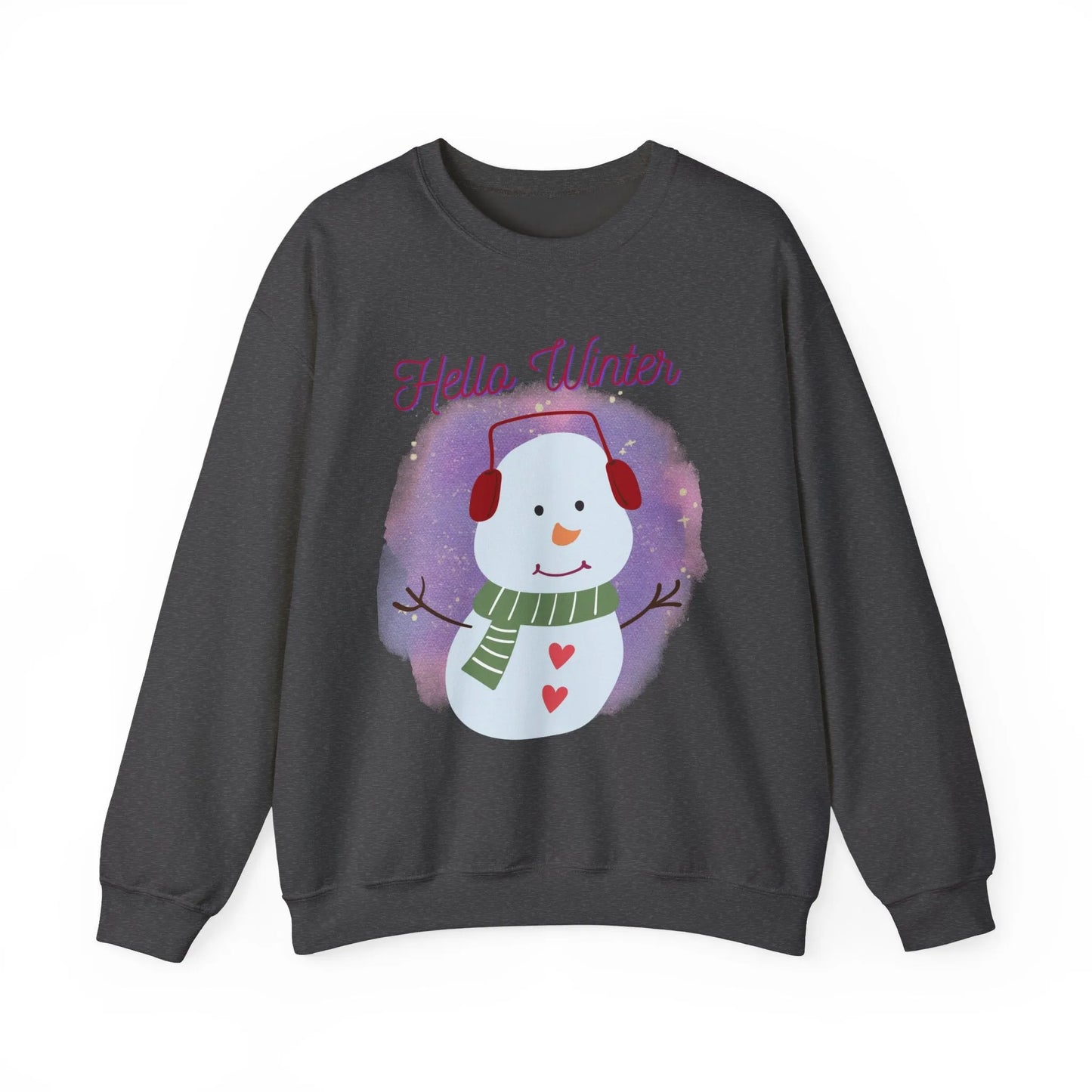 Winter-Themed Sweatshirt, Cozy Holiday Pullover,, Christmas Gift Printify Winter-Themed Sweatshirt, Cozy Holiday Pullover,, Christmas Gift Printify