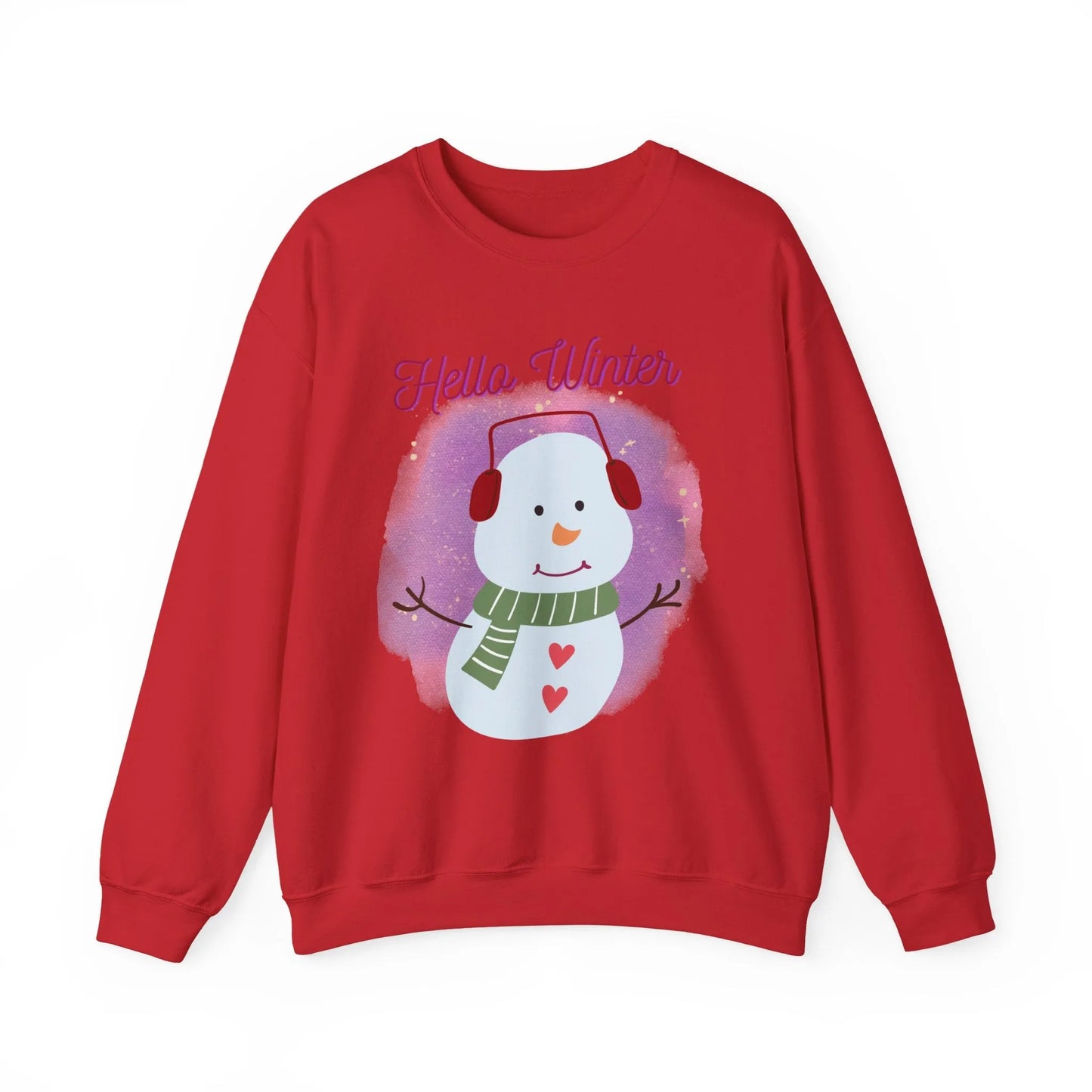Winter-Themed Sweatshirt, Cozy Holiday Pullover,, Christmas Gift Printify Winter-Themed Sweatshirt, Cozy Holiday Pullover,, Christmas Gift Printify