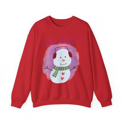 Winter-Themed Sweatshirt, Cozy Holiday Pullover,, Christmas Gift Printify Winter-Themed Sweatshirt, Cozy Holiday Pullover,, Christmas Gift Printify