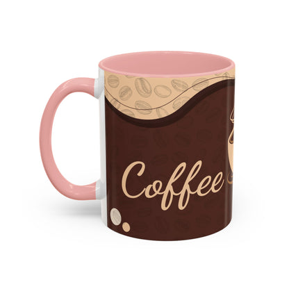 Coffee Time Accent Mug Printify