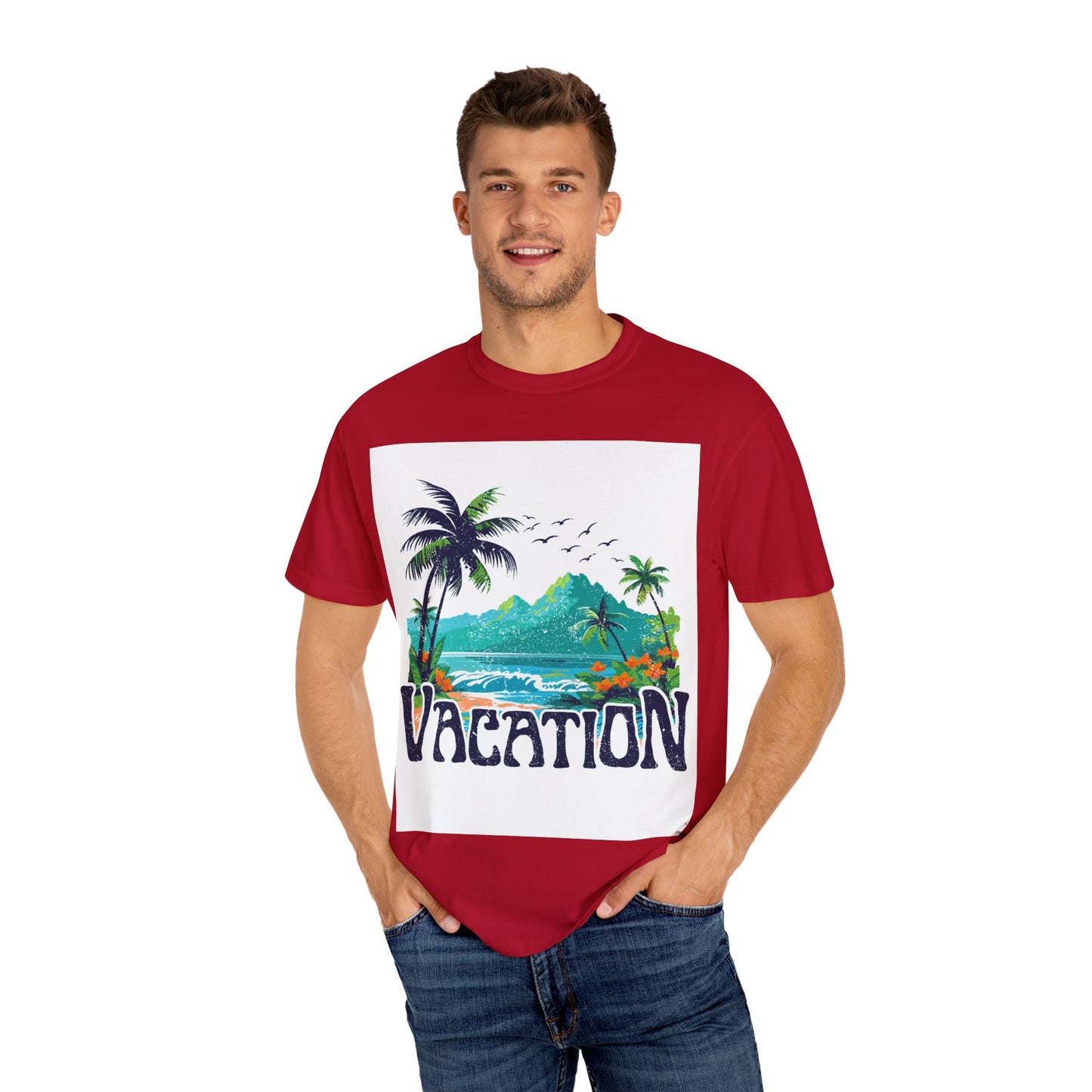 Vacation Vibes Unisex T-Shirt - Perfect for Summer Getaways, Travel Enthusiasts