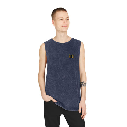 Unisex Stonewash Tank Top -  Casual Wear