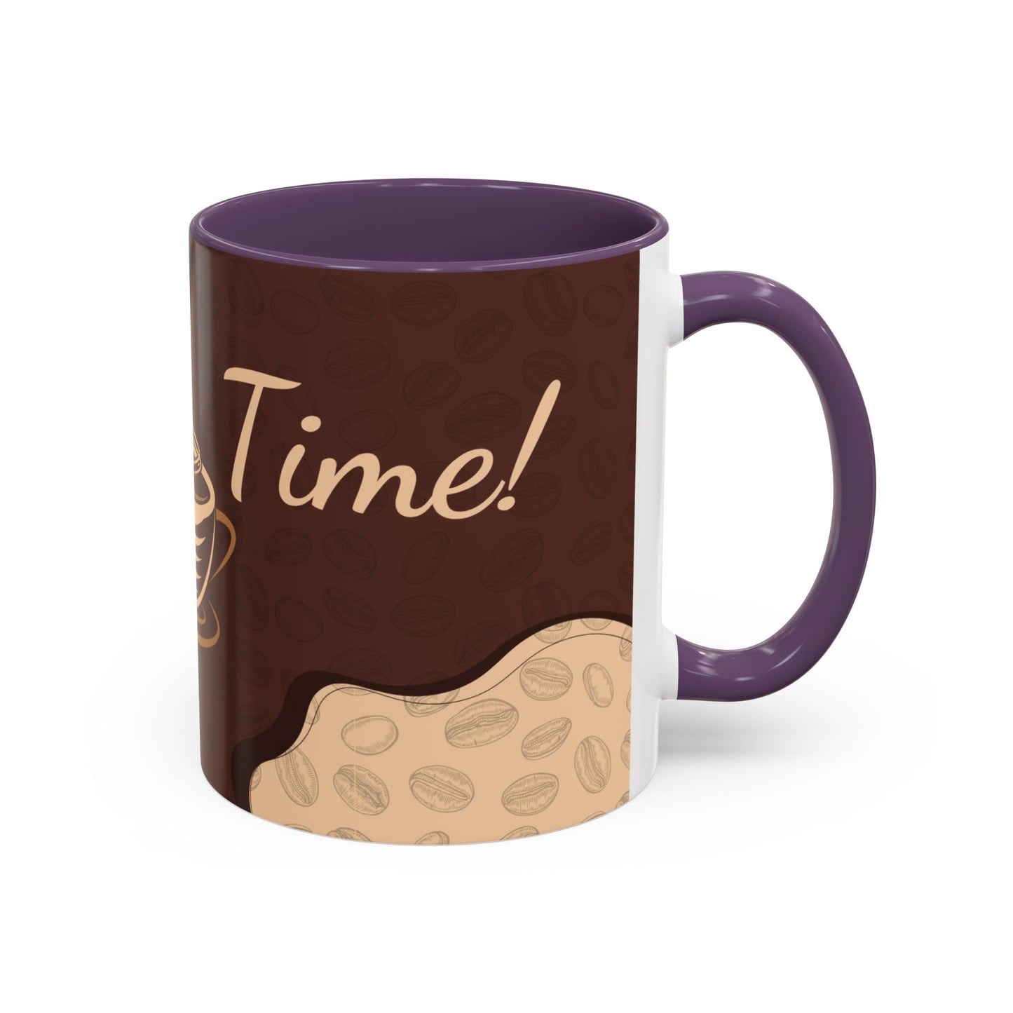 Coffee Time Accent Mug Printify