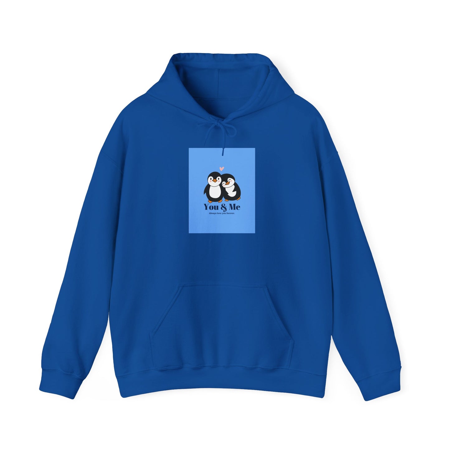 Cute Penguin Love Hoodie - Perfect for Couples, Gifts for Him & Her, Cozy Sweatshirts