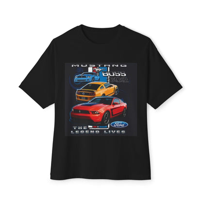 Mustang Vintage Unisex Oversized Boxy Tee, Retro Graphic Tee, Casual Streetwear Printify