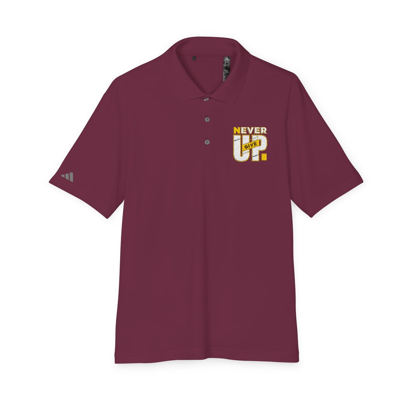 Adidas Unisex Performance Polo | Motivational Workout Shirt, Gift for Fitness Lovers, Casual Wear