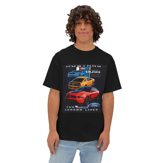 Mustang Vintage Unisex Oversized Boxy Tee, Retro Graphic Tee, Casual Streetwear Printify